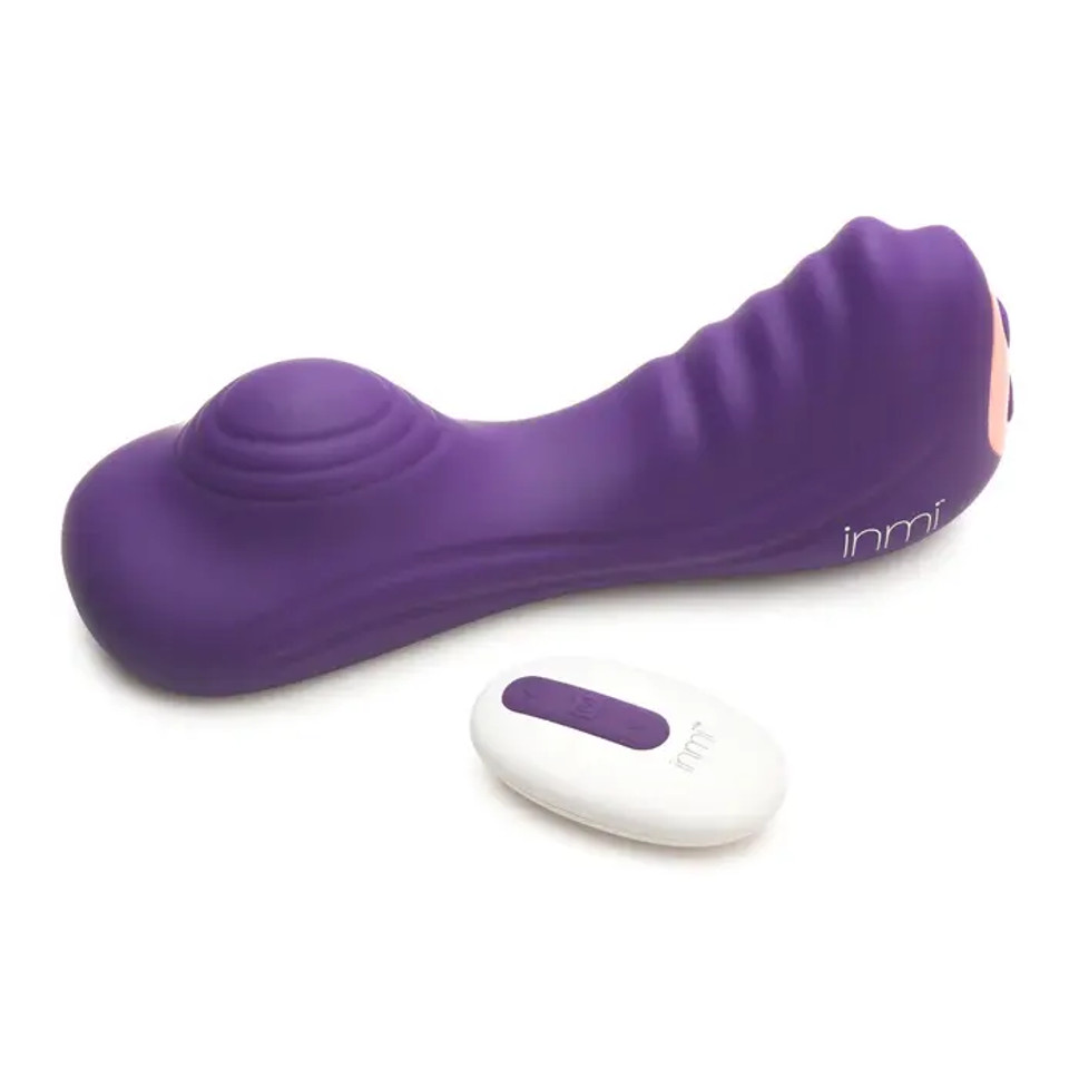 Inmi Ride N' Grind 10x Vibrating Silicone Grinder with Remote