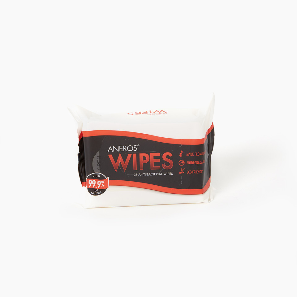 Aneros Wipes toy cleaning wipes
