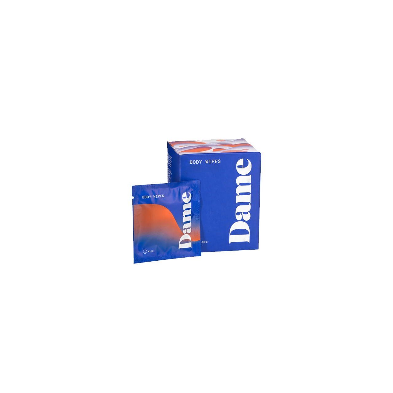 Dame Body Wipes Individually Packaged