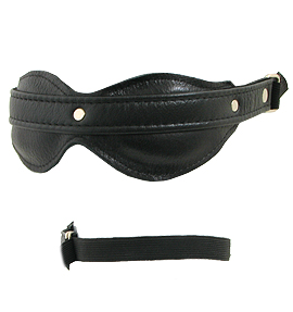 Leather Padded Blindfold