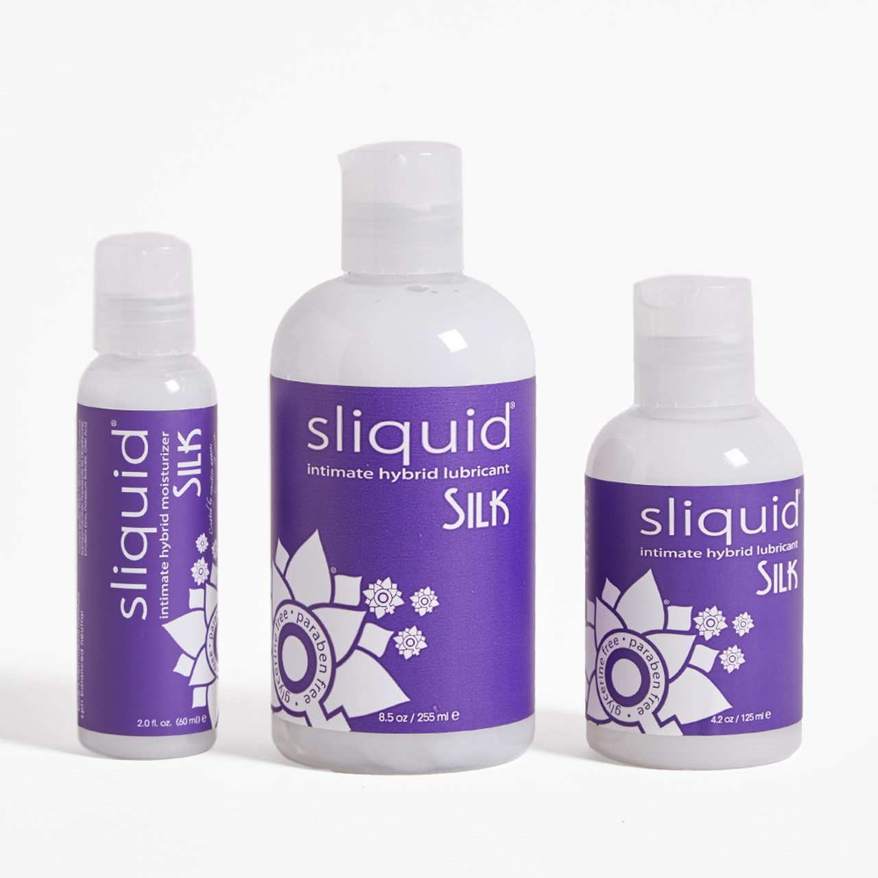 Sliquid Silk various sizes