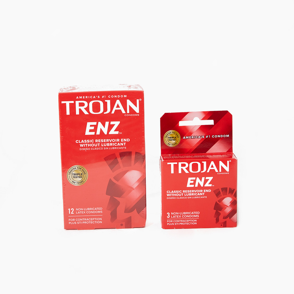Trojan Enz Non-Lubricated Condoms