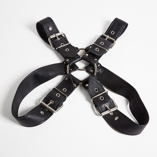 Leather Cross Chest Harness